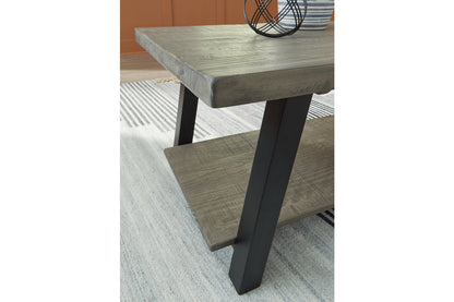 Brennegan Gray/Black Coffee Table - T323-1 - Bien Home Furniture &amp; Electronics