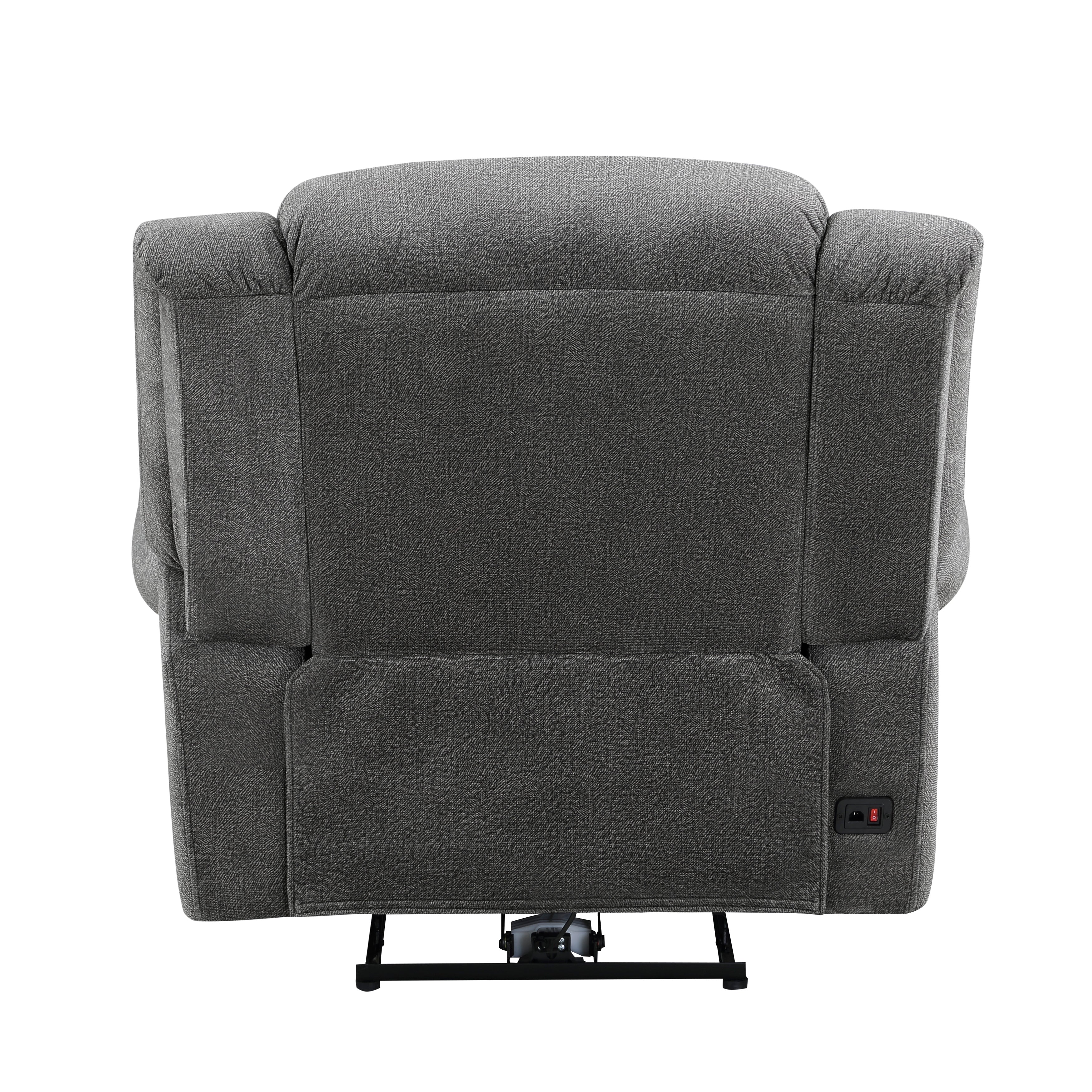 Brennen Charcoal Power Reclining Chair - 9204CC-1PW - Bien Home Furniture &amp; Electronics