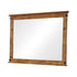 Brenner Rustic Honey Rectangular Mirror - 205264 - Bien Home Furniture & Electronics