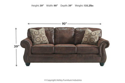 Breville Espresso Sofa - 8000338 - Bien Home Furniture &amp; Electronics