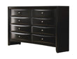 Briana Black Rectangular 8-Drawer Dresser - 200703 - Bien Home Furniture & Electronics