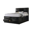 Briana California King Platform Storage Bed Black - 202701KW - Bien Home Furniture & Electronics
