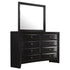 Briana Rectangular 8-drawer Dresser with Mirror Black - 200703M - Bien Home Furniture & Electronics
