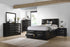 Briana Storage Bedroom Set with Bookcase Headboard Black - 202701KW-S5 - Bien Home Furniture & Electronics