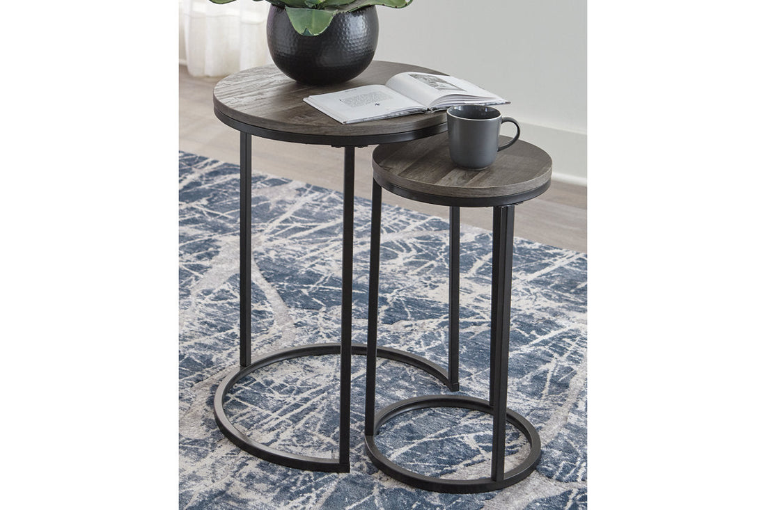 Briarsboro Black/Gray Accent Table, Set of 2 - A4000231 - Bien Home Furniture & Electronics