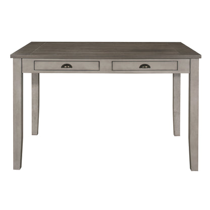 Brightleaf Brown/Light Gray Counter Height Table - 5803RF-36 - Bien Home Furniture &amp; Electronics