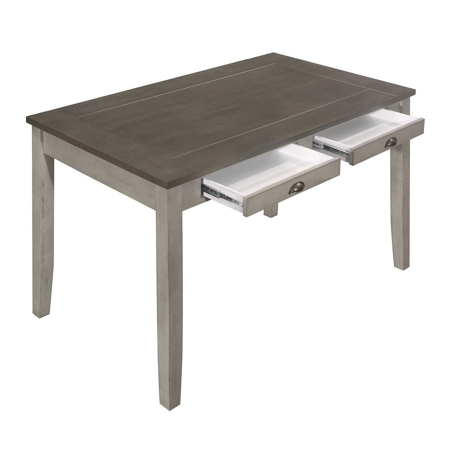 Brightleaf Brown/Light Gray Counter Height Table - 5803RF-36 - Bien Home Furniture &amp; Electronics