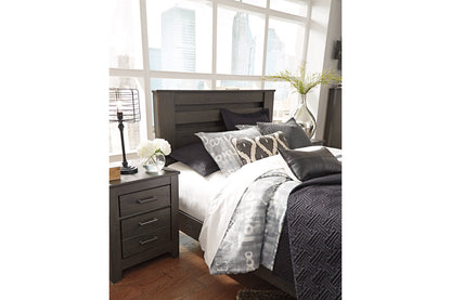 Brinxton Charcoal King/California King Panel Headboard - B249-68 - Bien Home Furniture &amp; Electronics