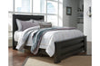 Brinxton Charcoal Queen Panel Bed - SET | B249-64 | B249-67 | B249-98 - Bien Home Furniture & Electronics