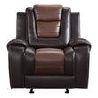 Briscoe Brown Glider Reclining Chair - 9470BR-1 - Bien Home Furniture & Electronics