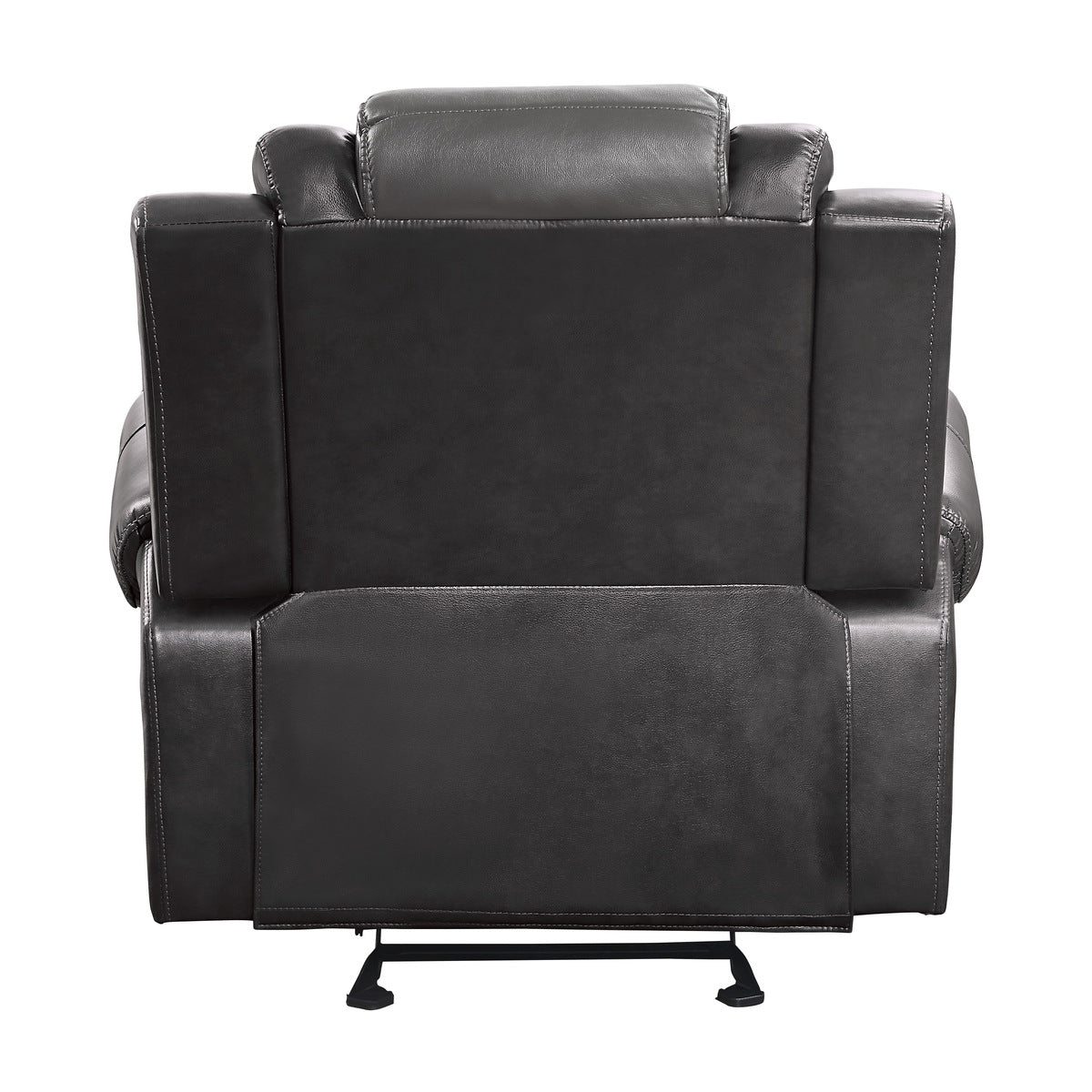 Briscoe Gray Glider Reclining Chair - 9470GY-1 - Bien Home Furniture &amp; Electronics