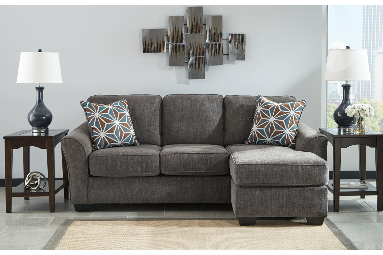 Brise Slate Queen Sofa Chaise Sleeper - 8410268 - Bien Home Furniture &amp; Electronics