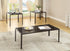 Brock 3-Piece Occasional Table Set Warm Medium Brown - 720457 - Bien Home Furniture & Electronics