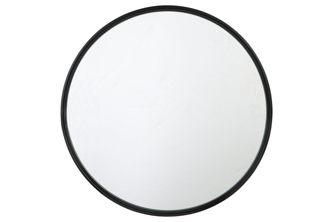 Brocky Black Accent Mirror - A8010210 - Bien Home Furniture &amp; Electronics