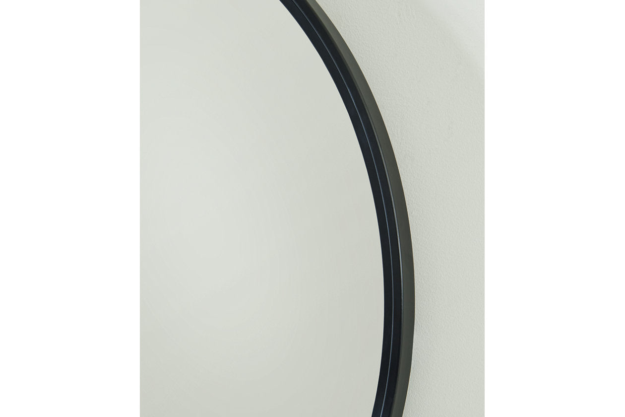 Brocky Black Accent Mirror - A8010210 - Bien Home Furniture &amp; Electronics