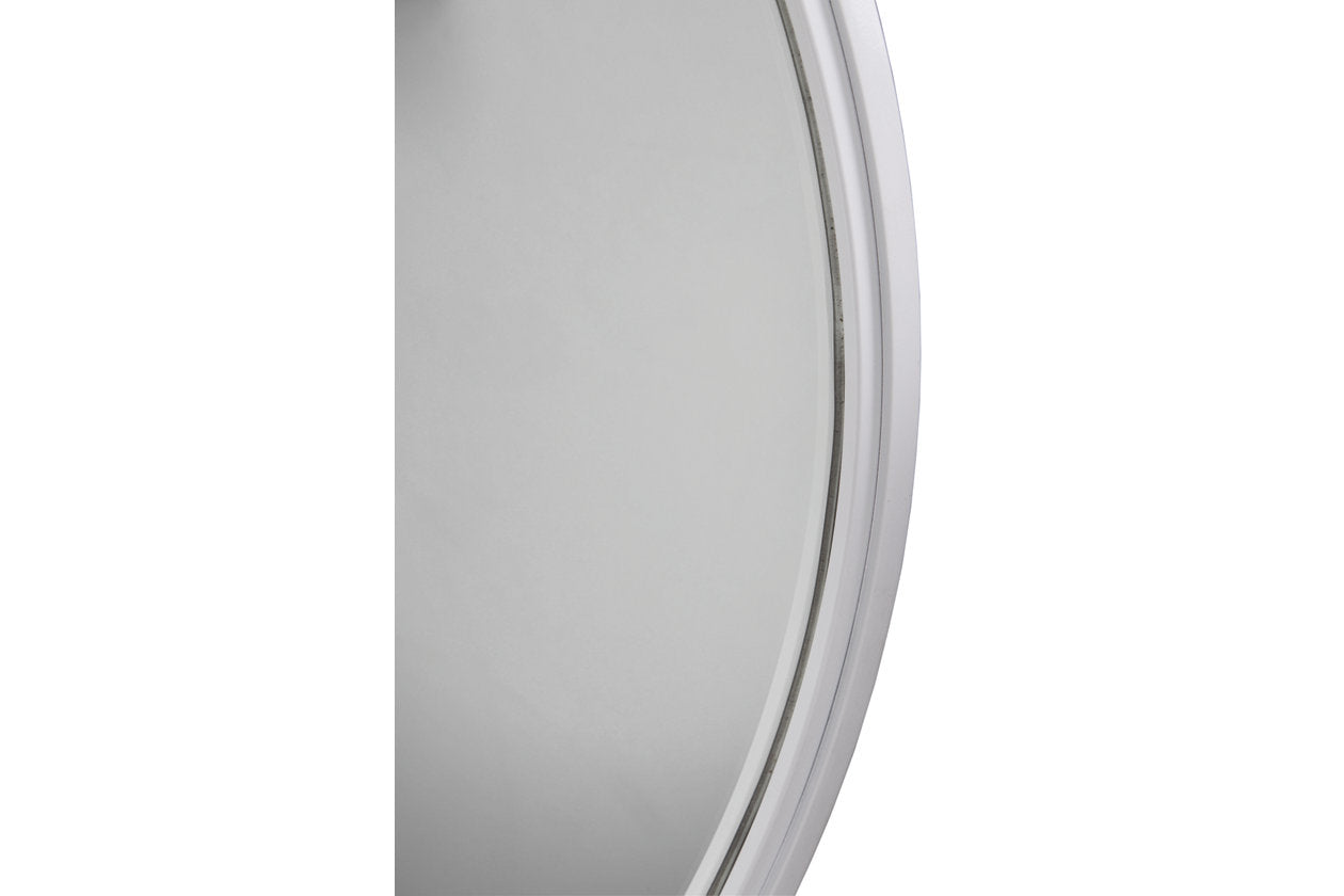 Brocky White Accent Mirror - A8010292 - Bien Home Furniture &amp; Electronics