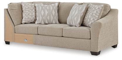 Brogan Bay Cork Right-Arm Facing Sofa with Corner Wedge - 5270549 - Bien Home Furniture &amp; Electronics