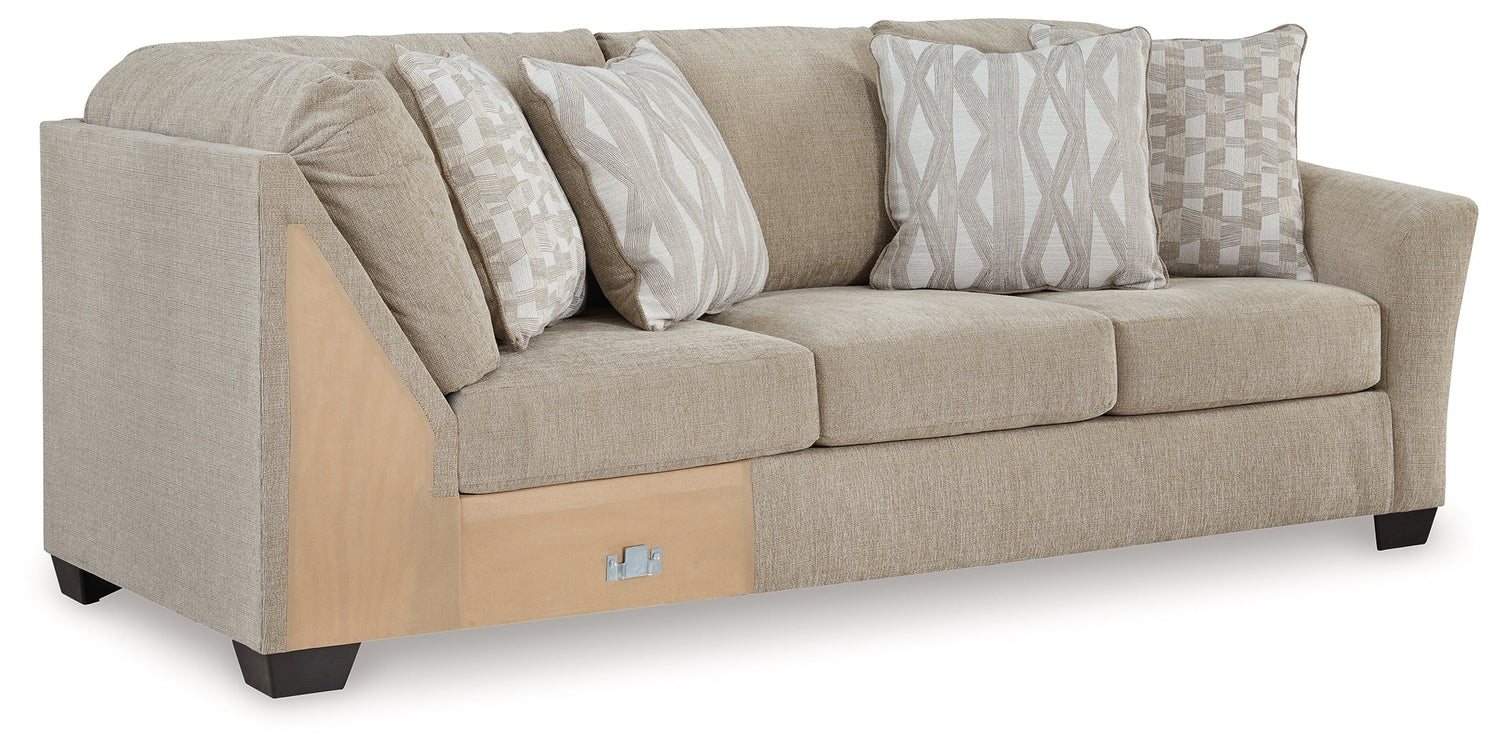 Brogan Bay Cork Right-Arm Facing Sofa with Corner Wedge - 5270549 - Bien Home Furniture &amp; Electronics