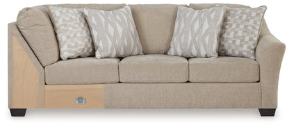 Brogan Bay Cork Right-Arm Facing Sofa with Corner Wedge - 5270549 - Bien Home Furniture &amp; Electronics