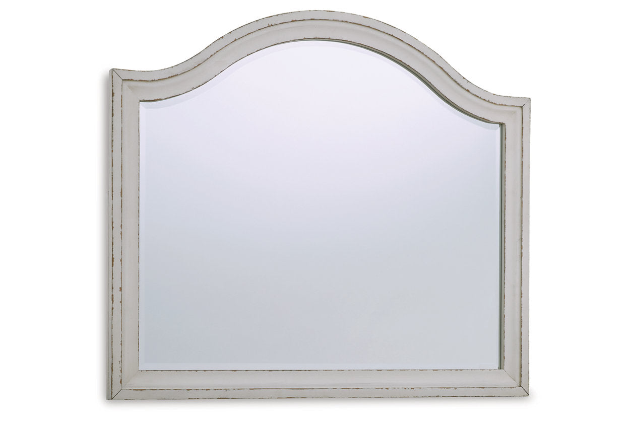 Brollyn Chipped White Bedroom Mirror (Mirror Only) - B773-36 - Bien Home Furniture &amp; Electronics