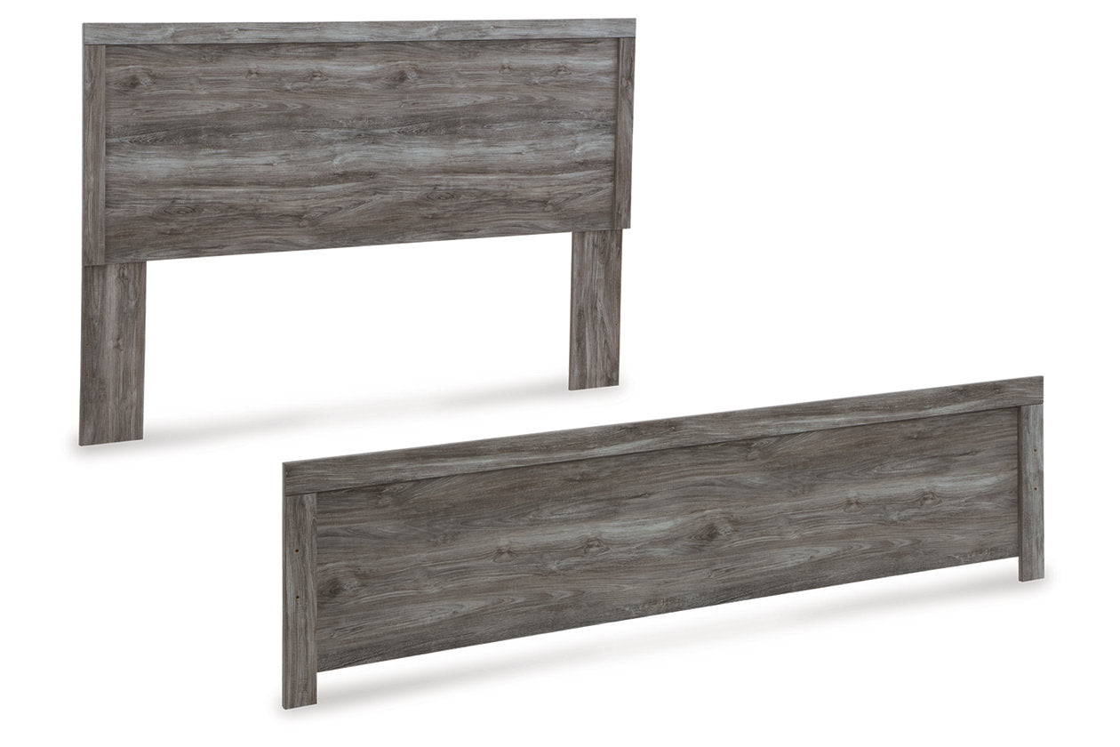 Bronyan Dark Gray King Panel Headboard/Footboard - B1290-72 - Bien Home Furniture &amp; Electronics