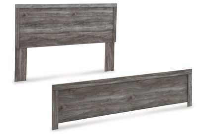 Bronyan Dark Gray King Panel Headboard/Footboard - B1290-72 - Bien Home Furniture &amp; Electronics