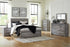 Bronyan Dark Gray Panel Bedroom Set - SET | B1290-72 | B1290-99 | B1290-31 | B1290-36 | B1290-92 | B1290-44 - Bien Home Furniture & Electronics