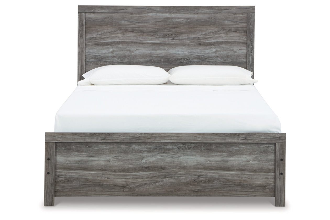 Bronyan Dark Gray Queen Panel Bed - SET | B1290-71 | B1290-98 - Bien Home Furniture &amp; Electronics