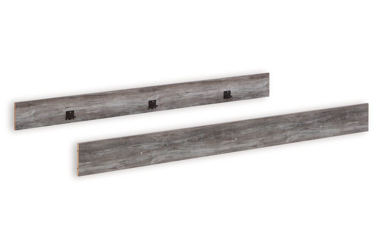 Bronyan Dark Gray Queen Panel Rails - B1290-98 - Bien Home Furniture &amp; Electronics