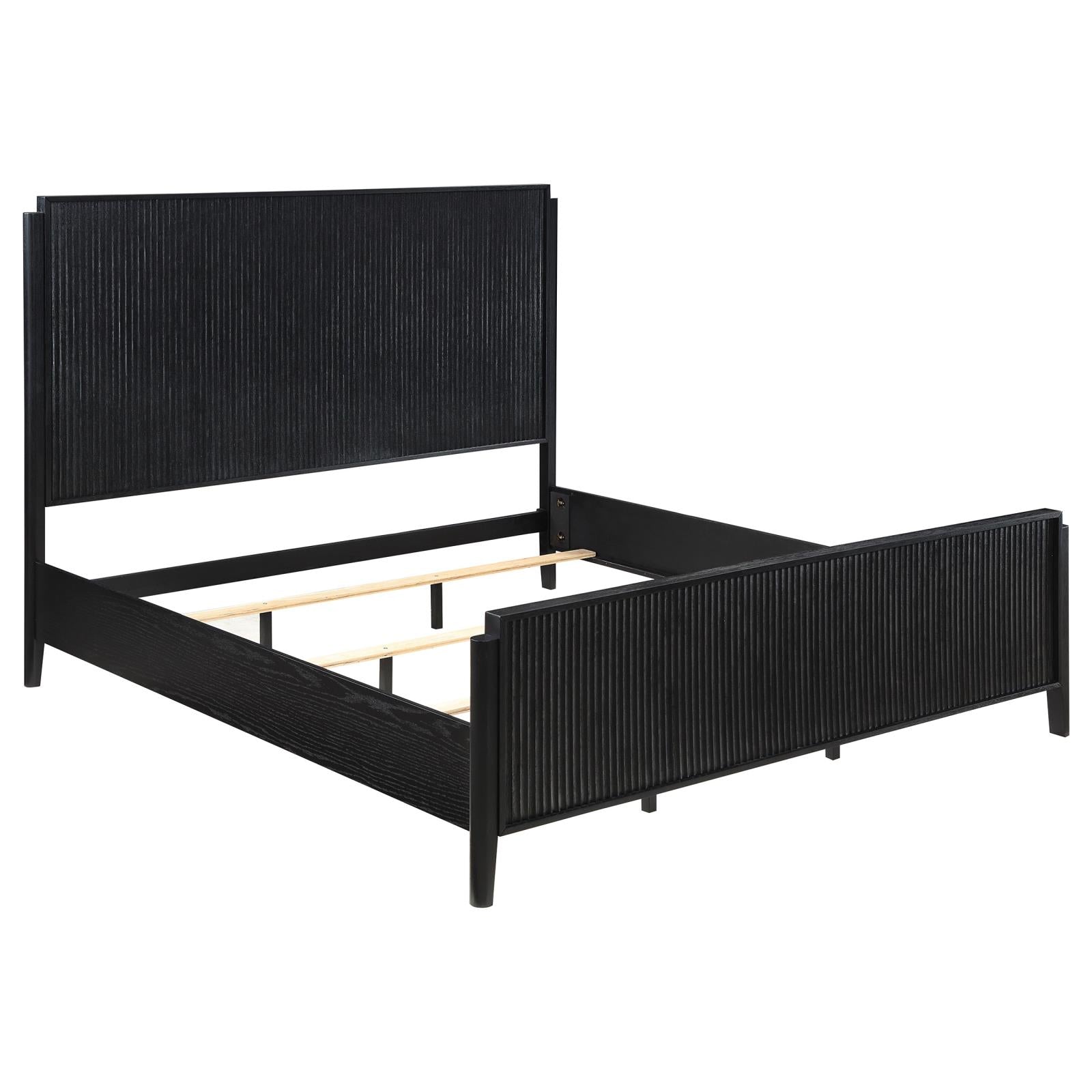 Brookmead 5-piece Eastern King Bedroom Set Black - 224711KE-S5 - Bien Home Furniture &amp; Electronics