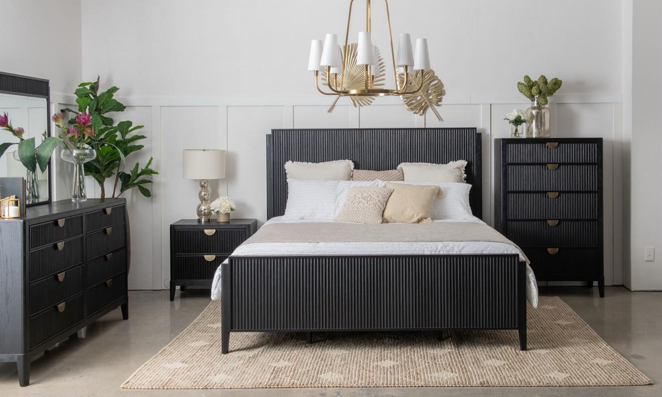 Brookmead 5-piece Queen Bedroom Set Black - 224711Q-S5 - Bien Home Furniture &amp; Electronics