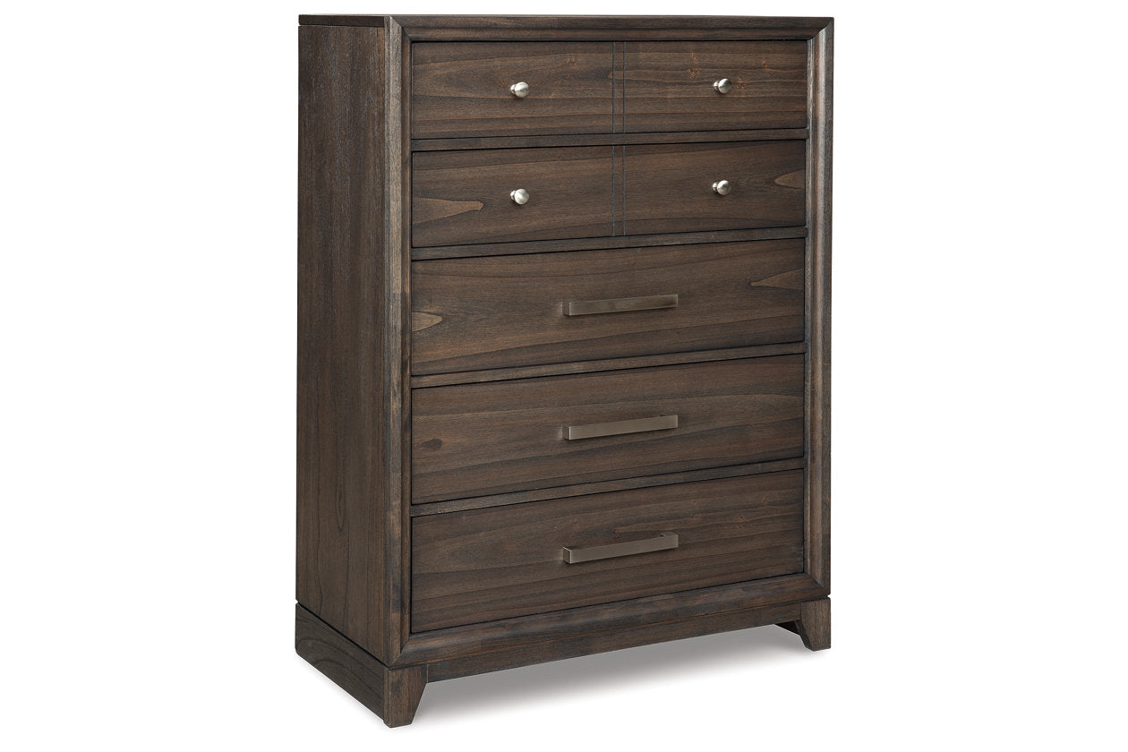 Brueban Brown Chest of Drawers - B497-46 - Bien Home Furniture &amp; Electronics