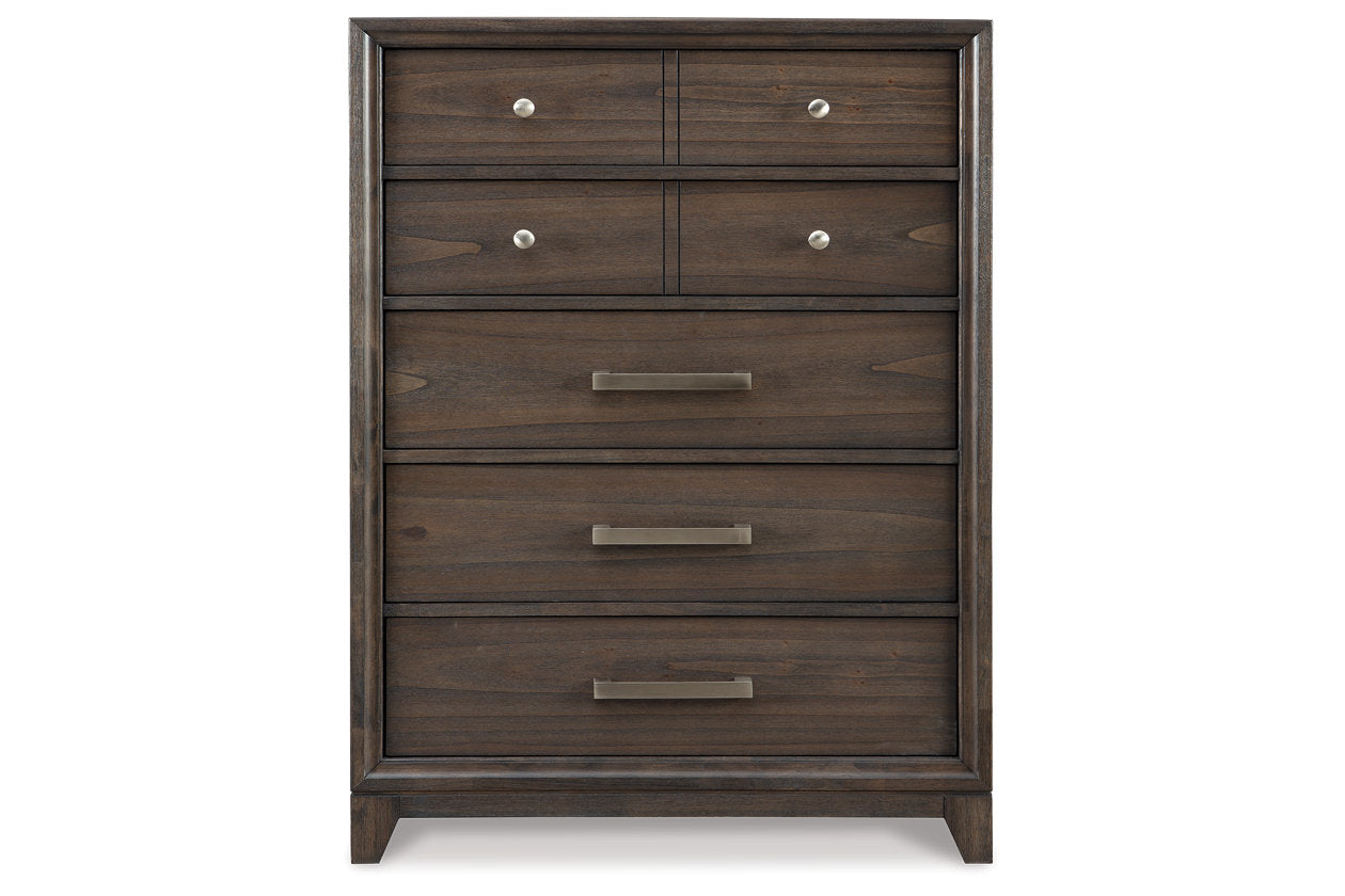Brueban Brown Chest of Drawers - B497-46 - Bien Home Furniture &amp; Electronics