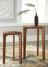 Brynnleigh Medium Brown Accent Table (Set of 2) - A4000607 - Bien Home Furniture & Electronics