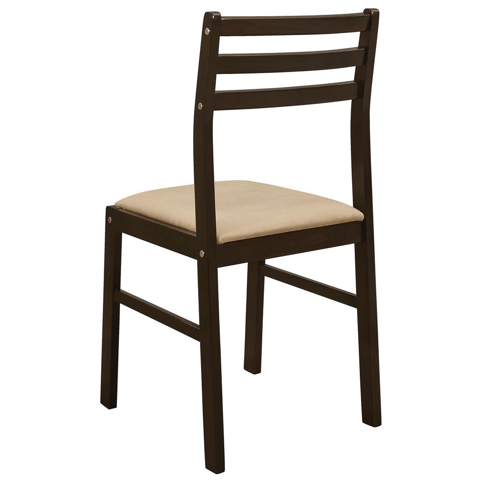 Bucknell 3-Piece Dining Set with Drop Leaf Cappuccino/Tan - 130005 - Bien Home Furniture &amp; Electronics