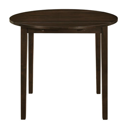 Bucknell 3-Piece Dining Set with Drop Leaf Cappuccino/Tan - 130005 - Bien Home Furniture &amp; Electronics