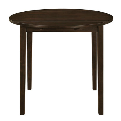 Bucknell 3-Piece Dining Set with Drop Leaf Cappuccino/Tan - 130005 - Bien Home Furniture &amp; Electronics