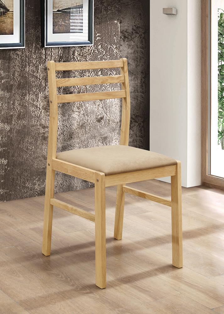 Bucknell 3-Piece Dining Set with Drop Leaf Natural/Tan - 130006 - Bien Home Furniture &amp; Electronics