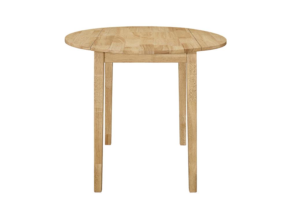 Bucknell 3-Piece Dining Set with Drop Leaf Natural/Tan - 130006 - Bien Home Furniture &amp; Electronics