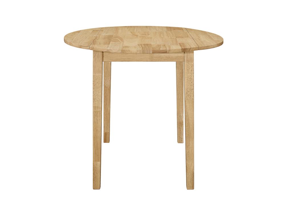 Bucknell 3-Piece Dining Set with Drop Leaf Natural/Tan - 130006 - Bien Home Furniture &amp; Electronics