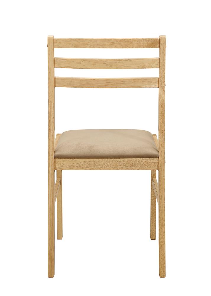 Bucknell 3-Piece Dining Set with Drop Leaf Natural/Tan - 130006 - Bien Home Furniture &amp; Electronics