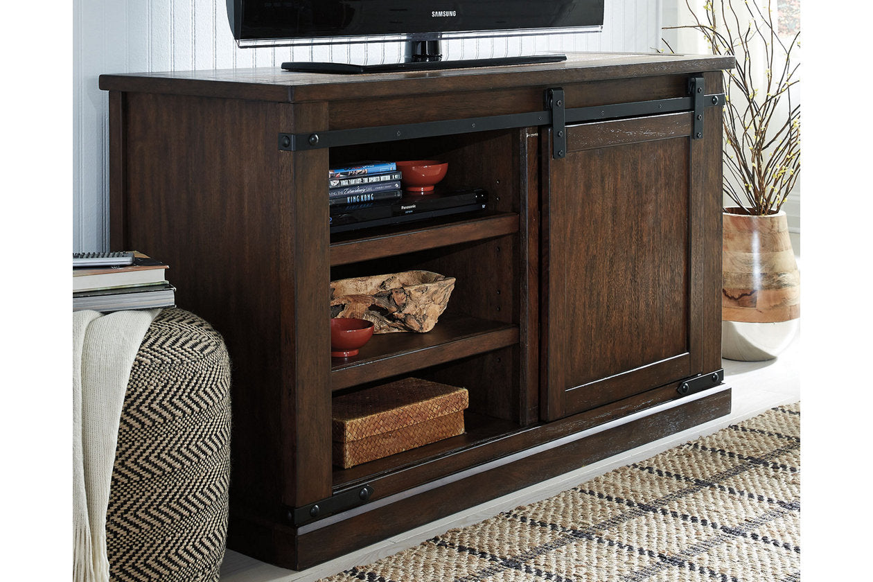 Budmore Rustic Brown 50&quot; TV Stand - W562-28 - Bien Home Furniture &amp; Electronics