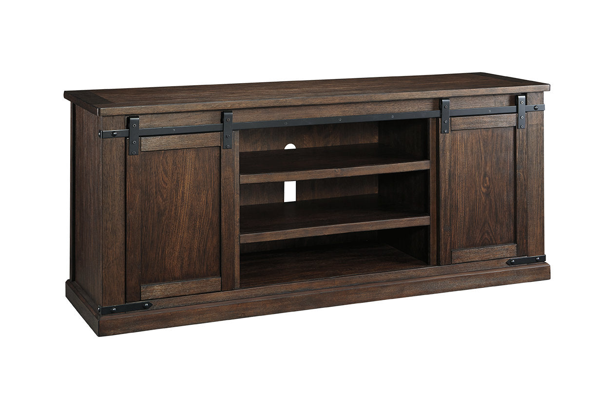 Budmore Rustic Brown 70&quot; TV Stand - W562-68 - Bien Home Furniture &amp; Electronics