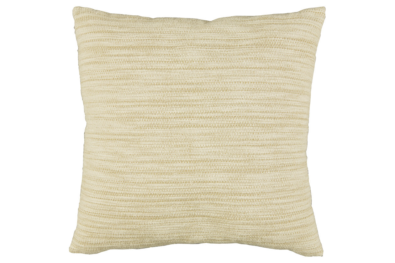 Budrey Tan/White Pillow - A1000959P - Bien Home Furniture &amp; Electronics