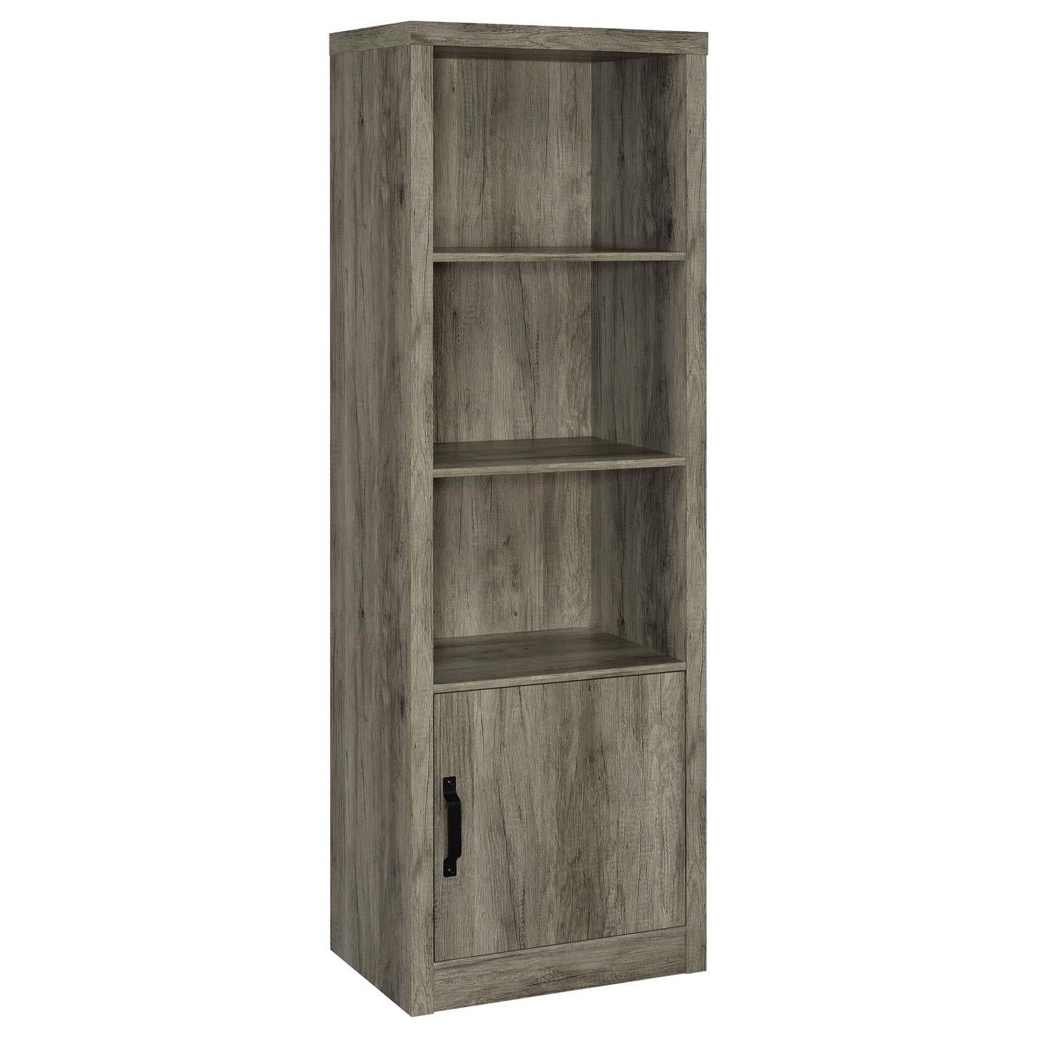 Burke 3-piece Entertainment Center Grey Driftwood - 701024-SET - Bien Home Furniture &amp; Electronics