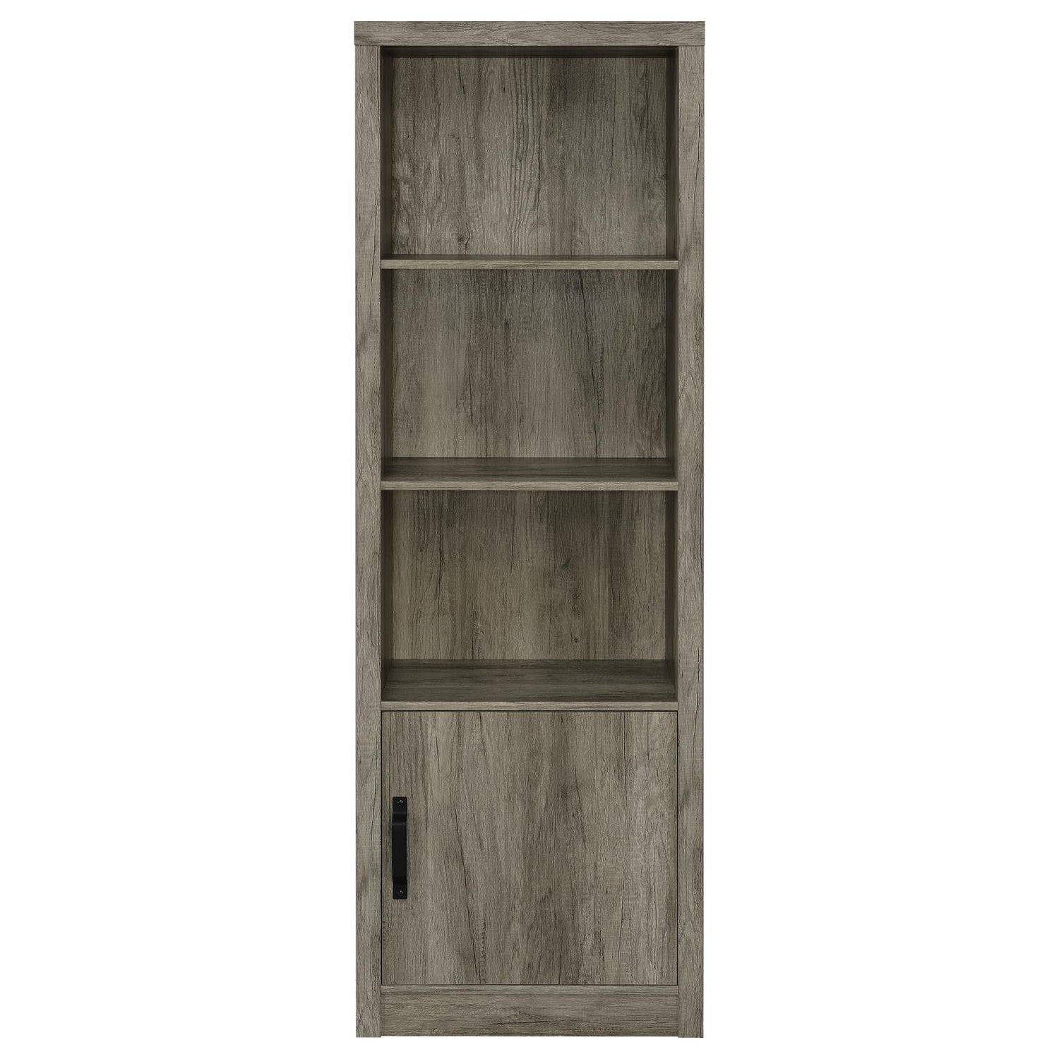 Burke 3-piece Entertainment Center Grey Driftwood - 701024-SET - Bien Home Furniture &amp; Electronics