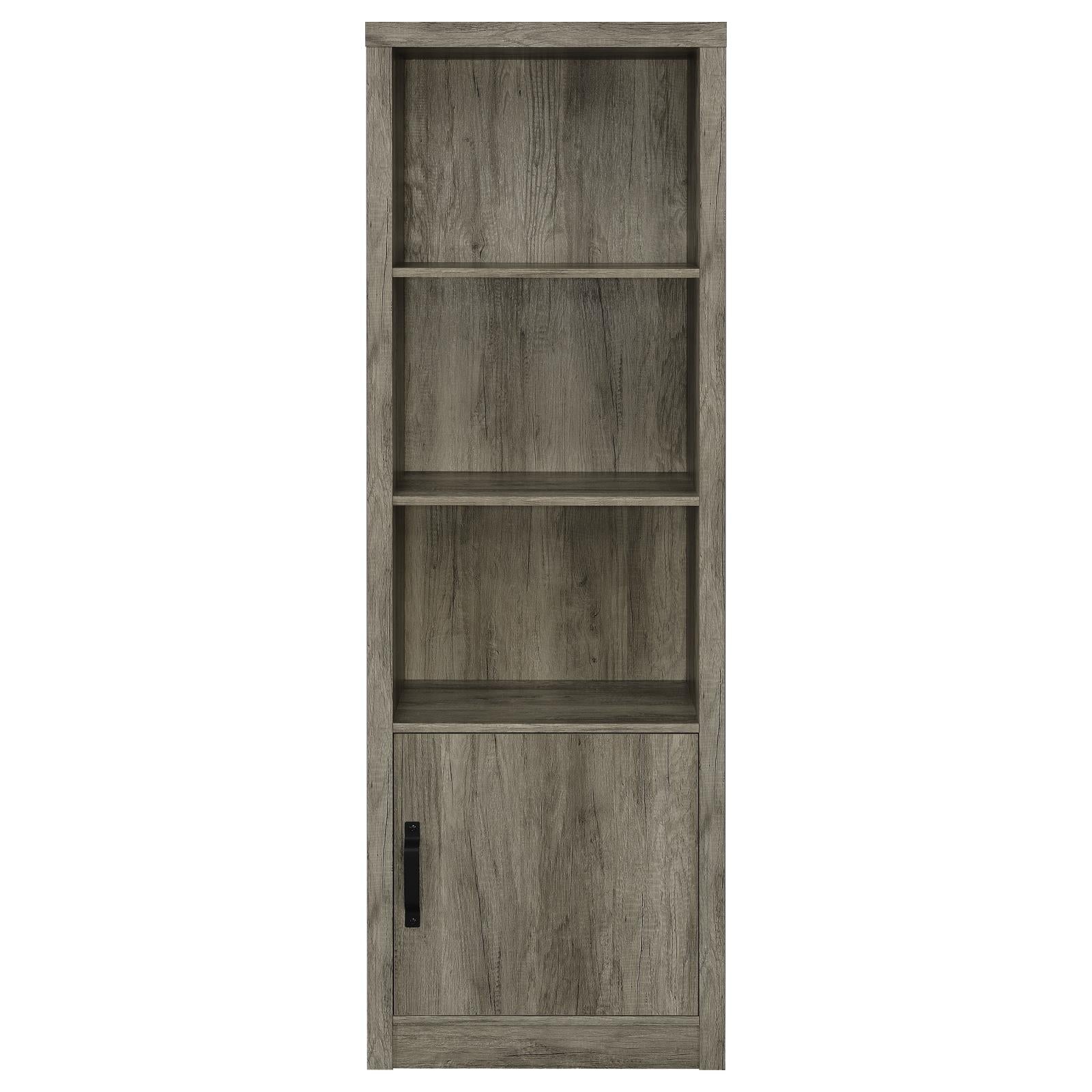 Burke 3-piece Entertainment Center Grey Driftwood - 701024-SET - Bien Home Furniture &amp; Electronics