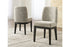 Burkhaus Dark Brown Dining Chair, Set of 2 - D984-01 - Bien Home Furniture & Electronics