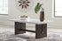 Burkhaus White/Dark Brown Coffee Table - T779-1 - Bien Home Furniture & Electronics