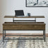 Byers Brown Oak/Sandy Black Coffee Table with Hidden Storage - 723778 - Bien Home Furniture & Electronics
